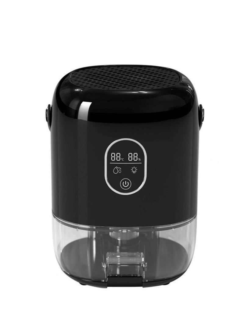 عربست مزيل رطوبة الغرفة الصغيرة بالمنزل، مزيل رطوبة 1000 مل، مزيل رطوبة منزلي صغير موفر للطاقة وموفر للطاقة ومزيل رطوبة صغير، غرفة نوم حمام خزانة مكتب مكتب مكتب، عربة سكن متنقلة، أزرق - Image 1