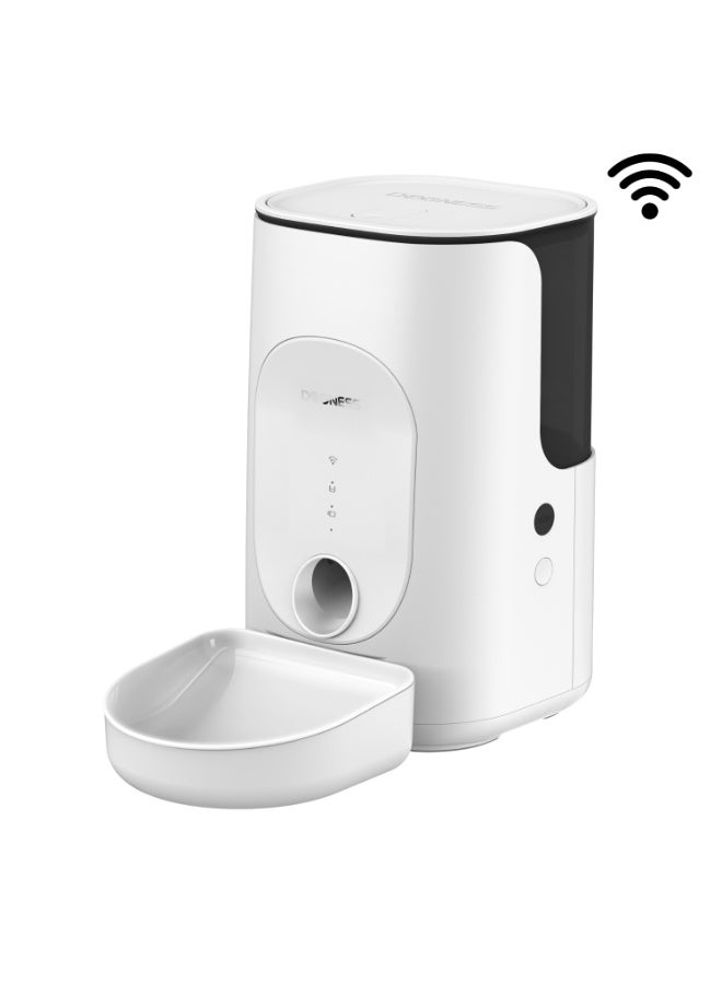 دوغنس Dogness Rover Smart Feeder For Pets (App Controlled)-White 4L - Image 1