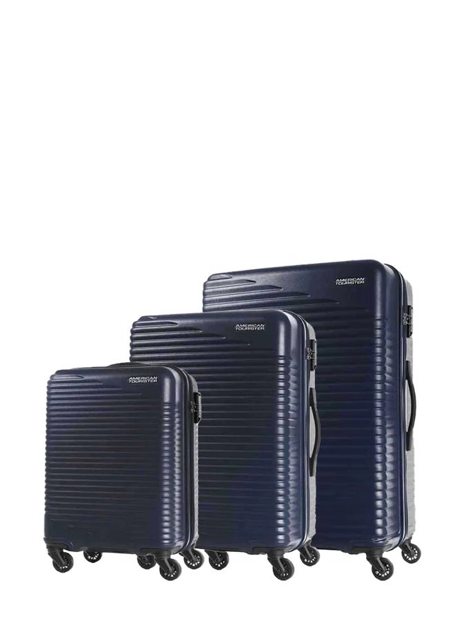 امريكان توريستر AMERICAN TOURISTER SKYPARK NAVY FULL SET - Image 1