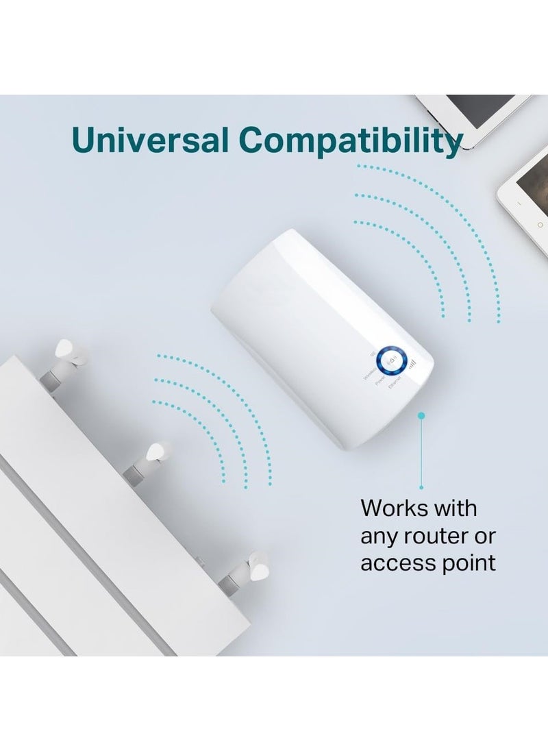 Generic 300mbps Universal Wi Fi Range Extender White  - Image 3