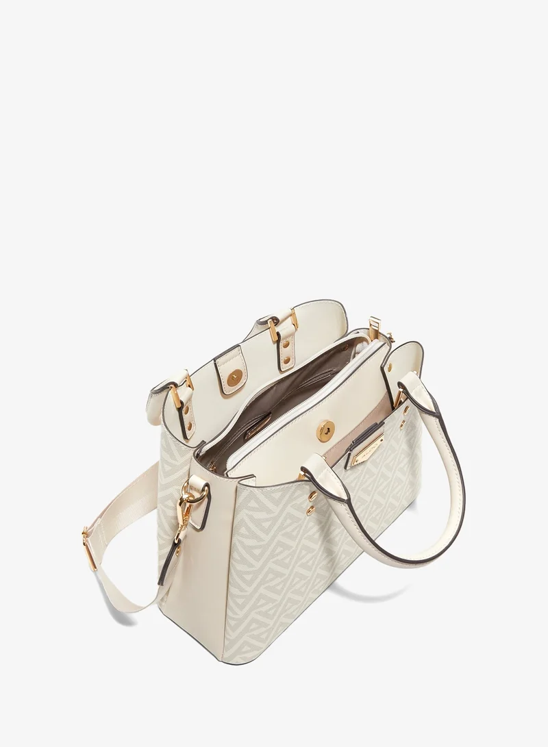 ALDO  Caraever monogram satchel bag for Women | Best Price UAE