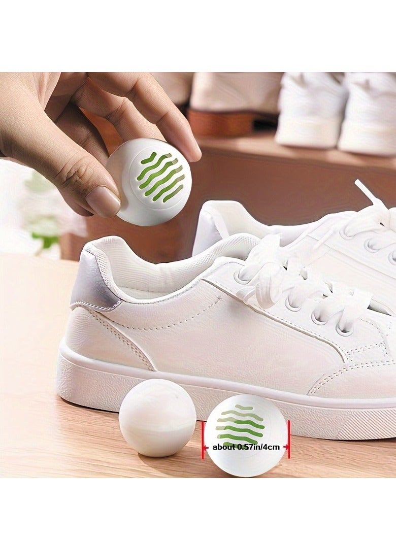 6pcs Shoe Deodorant Balls, Long-lasting Aromatic Freshener Deodorant Solid Air Cleaning Balls, Deodorant Aromatherapy Bags, Home Decor, Room Decor, Aromatherapy Gift - Image 2