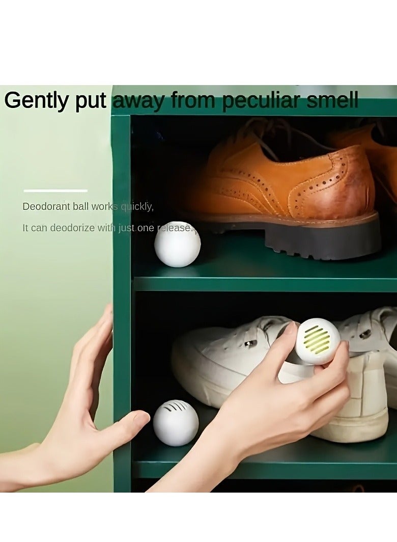 6pcs Shoe Deodorant Balls, Long-lasting Aromatic Freshener Deodorant Solid Air Cleaning Balls, Deodorant Aromatherapy Bags, Home Decor, Room Decor, Aromatherapy Gift - Image 5