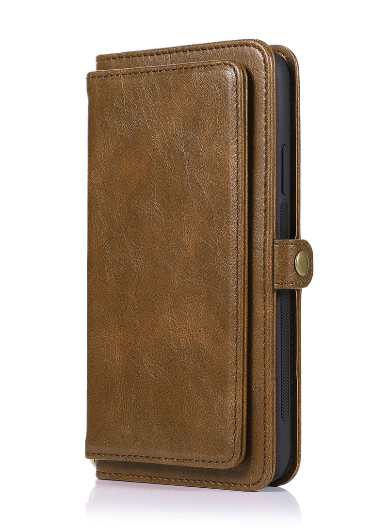 Loquat Suitable For Iphone Card Slot Wallet  Leather Case  - Image 1