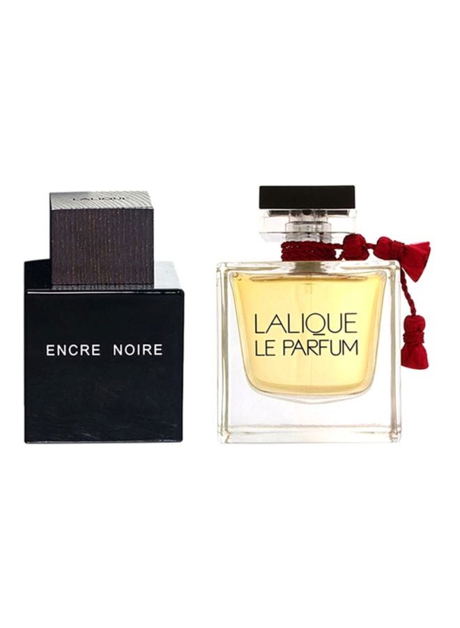 لاليك طقم هدايا أنكر نوار لو بارفان Encre Noire 100 Ml, Le Parfum 100ملليلتر - Image 1
