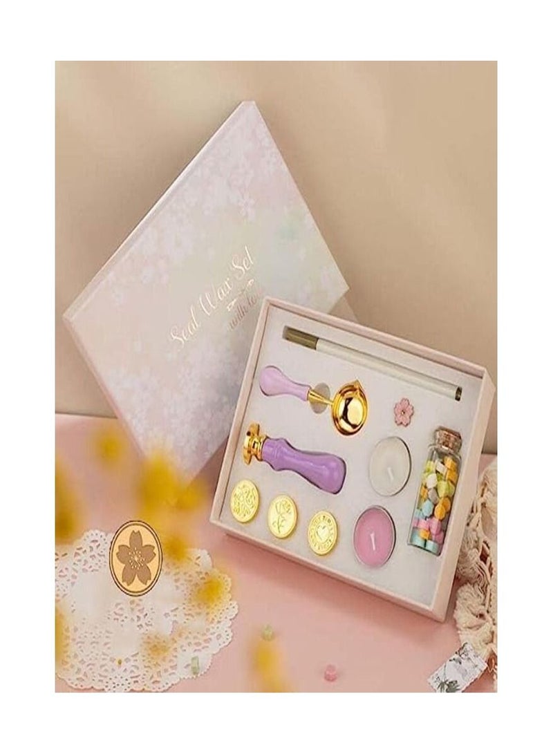 Smart Vintage Wax Stamp Beads Stamp Material DIY Crafts Set Decoration for Birthday Wedding Souvenir Stamp Kits 1 Piece - Image 1