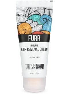 Furr Natural Hair Removal Cream 50Gm  - Image 2