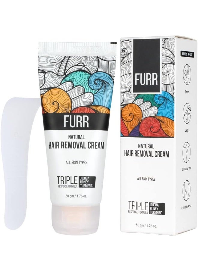 Furr Natural Hair Removal Cream 50Gm - Image 1