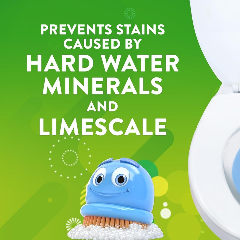 Scrubbing Bubbles Continuous Clean Toilet Drop-Ins, Automatic Blue Toilet Bowl Cleaner, Septic-Safe Tank Tablets Remove Hard Water Minerals & Limescale, Stain & Smell Protection, 3 Count (Pack of 1) - Image 2