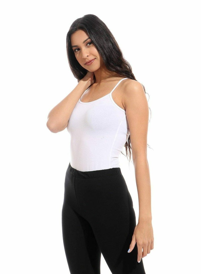 COTTONIL Pack of 2 Thin Strap Camisoles Cotton Body Top  - Image 3