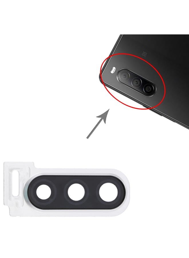 erorex Camera Lens Cover for Sony Xperia 10 II (Silver) - Image 4