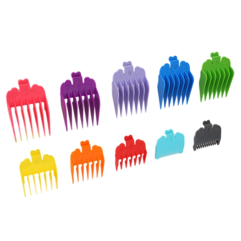 10pcs Comb Guide Set Electric Hair Clipper Spare Parts Hairstyling Limit Combs Accessory - Image 4