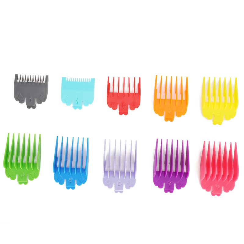 10pcs Comb Guide Set Electric Hair Clipper Spare Parts Hairstyling Limit Combs Accessory - Image 1