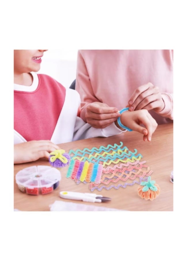 300 Pcs Thick Pipe Cleaners Craft Supplies 7 Assortment Pastel Macaron Color Chenille Stems for Art and Craft Projects Creative DIY Decorations (Candy color-300pcs) - Image 5