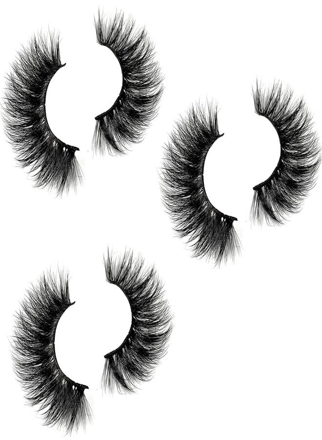 mikiwi Real Mink Lashes Mikiwi Eyelashes, 5D Mink Eyelashes, Super Fluffy Long Dramatic Eyelashes, Thick HandMade Full Strip Lashes, Cruelty-Free Lash 18-20MM 3D Mink Lashes - Image 4