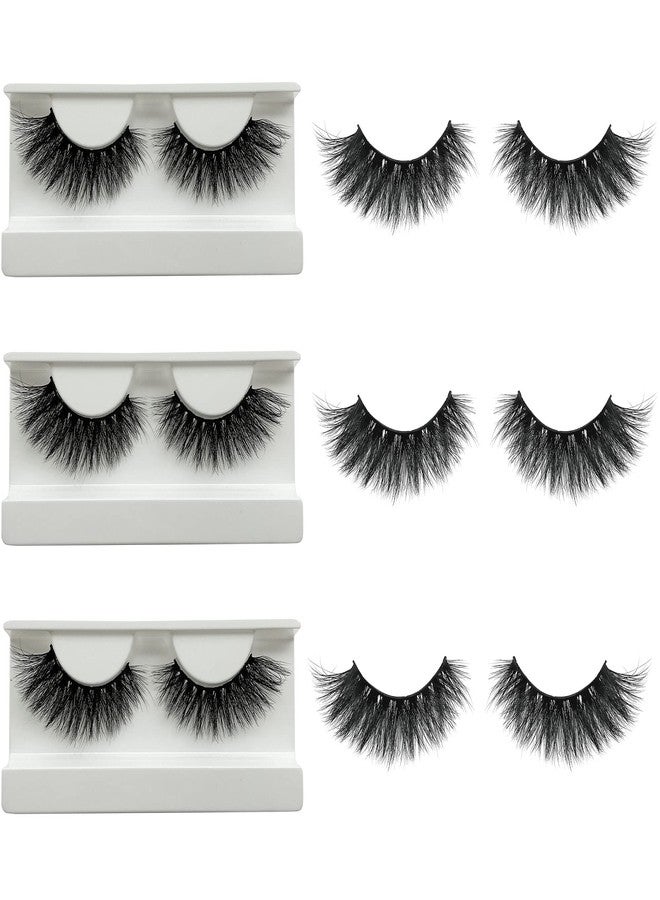 mikiwi Real Mink Lashes Mikiwi Eyelashes, 5D Mink Eyelashes, Super Fluffy Long Dramatic Eyelashes, Thick HandMade Full Strip Lashes, Cruelty-Free Lash 18-20MM 3D Mink Lashes - Image 3