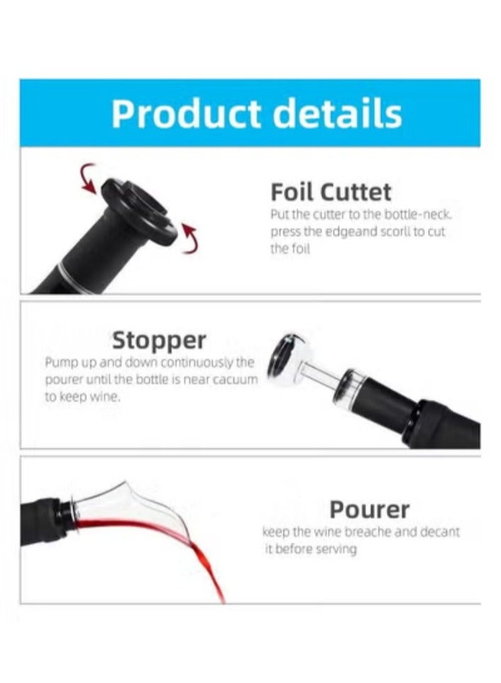 Electric Bottle Opener, Foil Cutter Automatic Openers, Kitchen Accessories Gadgets, Bottle Opener  - Image 3