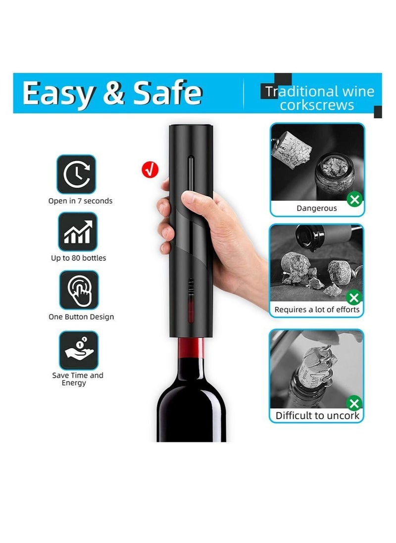 Generic Electric Bottle Opener For Red Wine, Foil Cutter Automatic Red Wine Openers, Kitchen Accessories Gadgets, Bottle Opener  - Image 5