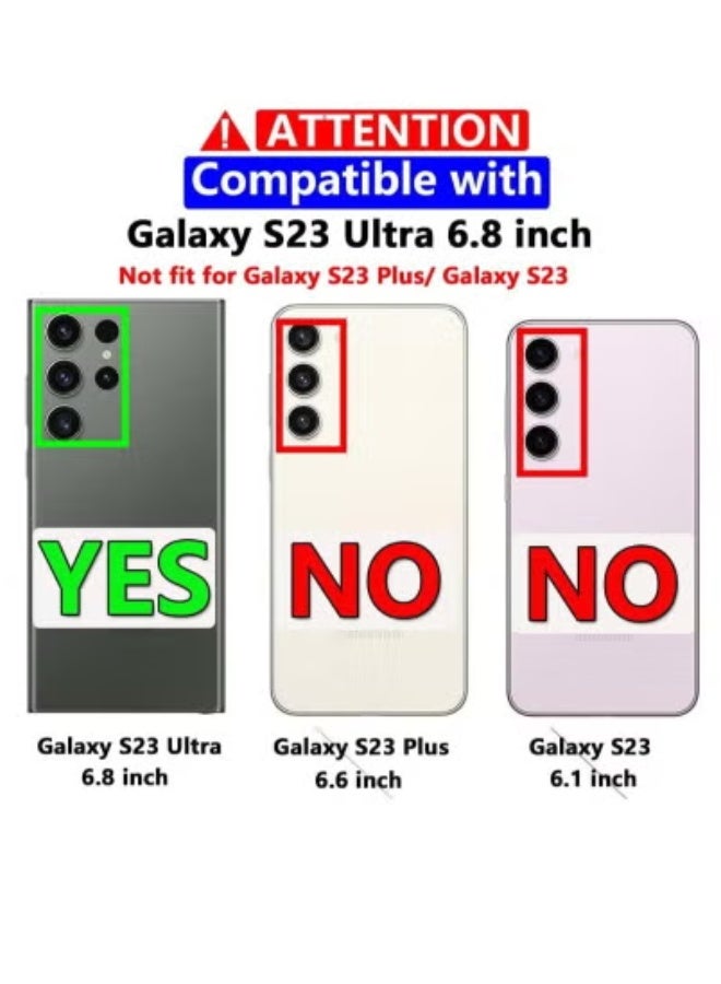 JAJEEK Samsung Galaxy S23 Ultra Case (6.8 inch) – Clear Soft Flexible TPU Protective Cover, Anti-Scratch Transparent Back, Slim Fit Shockproof Case with Precise Cutouts for Camera & Buttons – Lightweight, Durable & Wireless Charging Compatible - Image 2