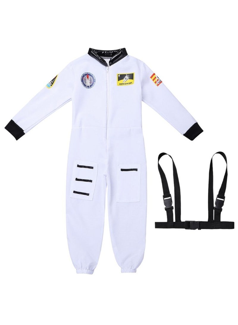 خربش كيدو زي رائد الفضاء للأطفال - أبيض - Image 4