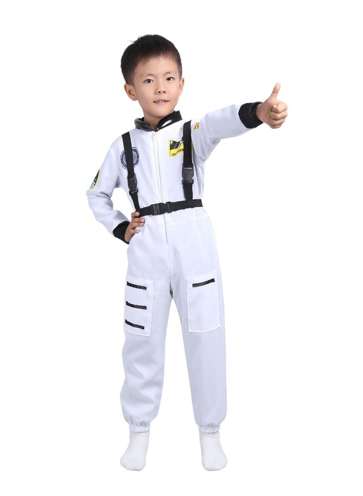 خربش كيدو زي رائد الفضاء للأطفال - أبيض - Image 5