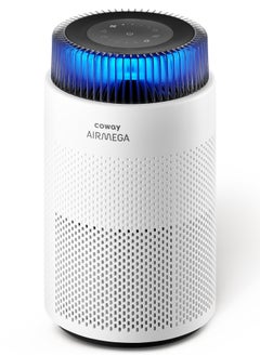 COWAY COWAY Air Purifier for Home Bedroom 810 ft², Mood Light Air Quality Indicator, 3-in-1 Filter, GreenHepa, Super Quiet Sleep Mode, Removes 99.99% Pet, Dust, Odours, Allergies, Quiet 24db, AM100 White  - Image 1