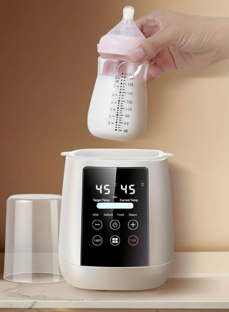 EzzySo Bottle Warmer 3-in-1 Sterilizer and Food Warmer Mode Auto Shut-Off BPA Free 48H Keep Warm Ideal Baby Gift for Newborns - Image 1