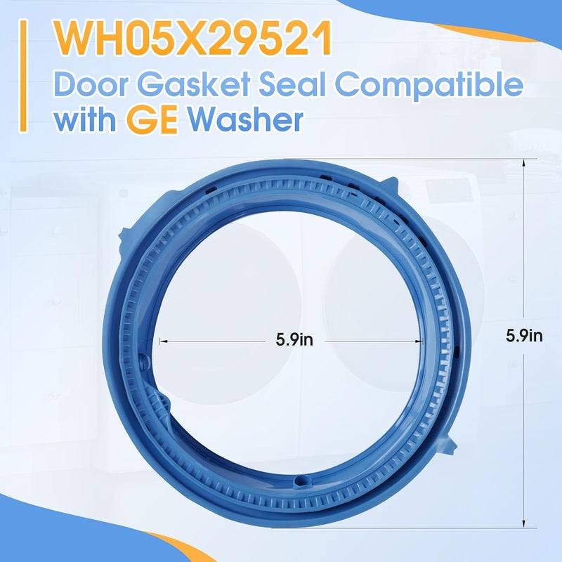 GREALTH WH05X29521 Washer Door Gasket Seal for GE Washing Machine - Image 2