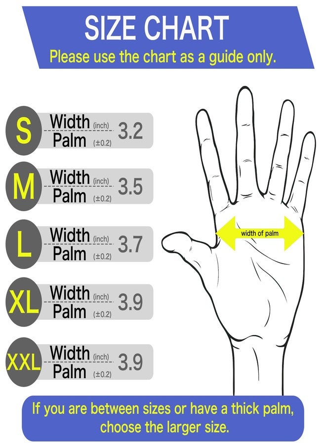 LOCCEF 2 Pairs Winter Work Gloves for Men and Women, Freezer Gloves for Work Below Zero, Thermal Insulated, Super Grip (Blue, 11/XXL) - Image 5