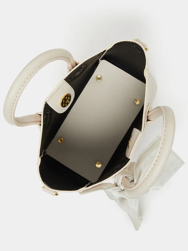 Styli Styli Printed Scarf Detail Shoulder Bag with Pouch