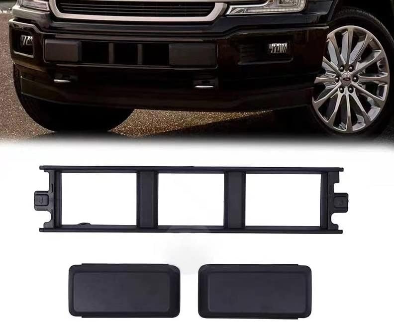 TKMD Front Bumper Cover Lower Grille Trim Panel for Ford F150 - Image 1