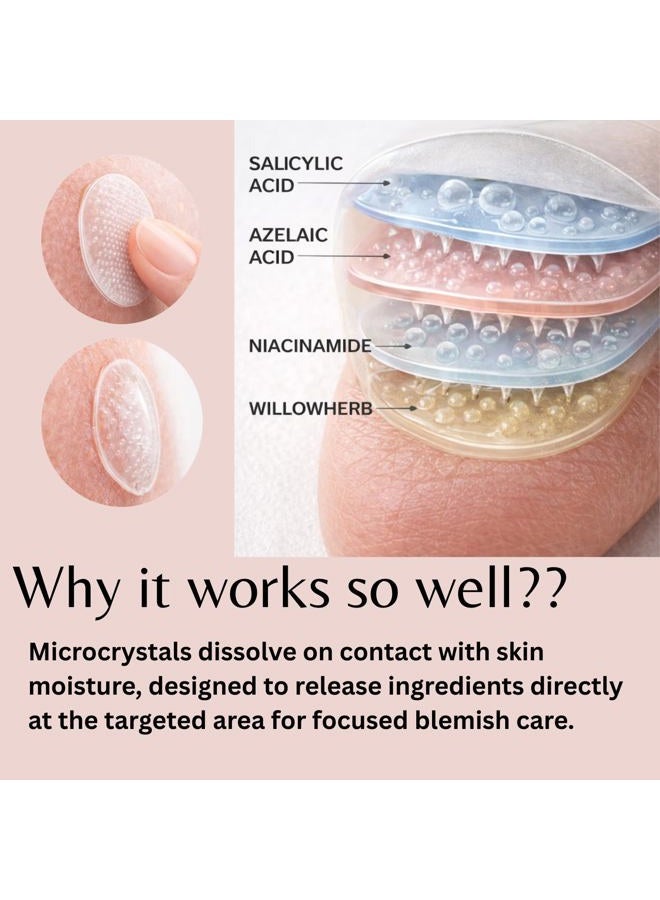 ivory loom ivoryloom Microdart Spot Patch | Targeted Blemish Care with Salicylic Acid, Azelaic Acid, Niacinamide and Willowherb | For Early-Stage Blemishes | 8 Patches - Image 3