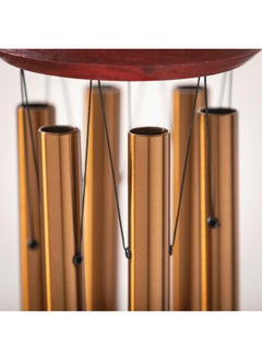 Woodstock Chimes Woodstock Wind Chimes of Pluto Wind Chimes for Outside, 27" Bronze Small Light Sound Wind Chime Decor for Outdoor Garden, Patio, Porch, Encore Collection  - Image 4
