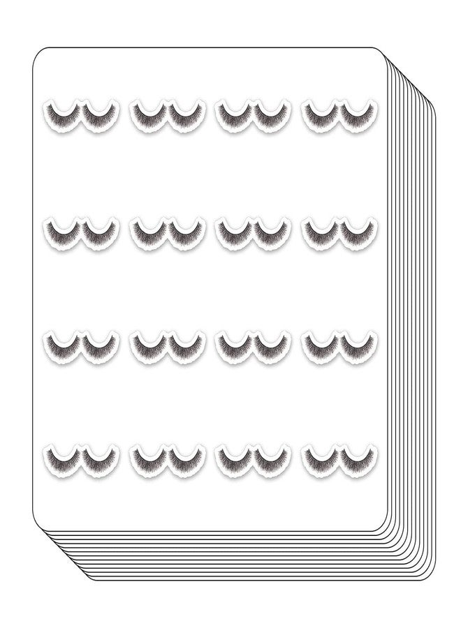 GUVSPTI Eyelash Makeup Planner Stickers, 0.5in Monthly Scrapbooking Calendar Crafting 208-Pack - Image 1