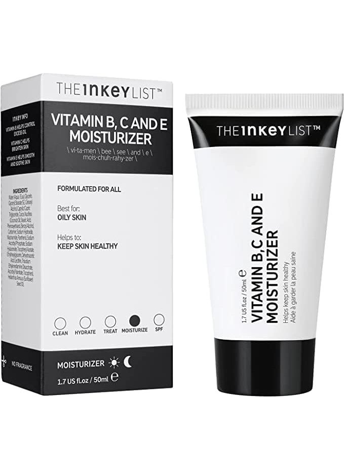 The Inkey List Vitamin B C And E Moisturizer - Image 1