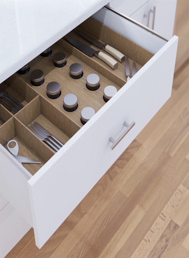 Taj Products مقابض سحب فاخرة من تاج برودكتس للخزائن، وخزائن الملابس، والنوافذ للمنزل والمكتب | موديل SS مربع، المسافة بين الفتحتين: 261 مم - الطول: 11.6 بوصة (عبوة من قطعة واحدة) - Image 4