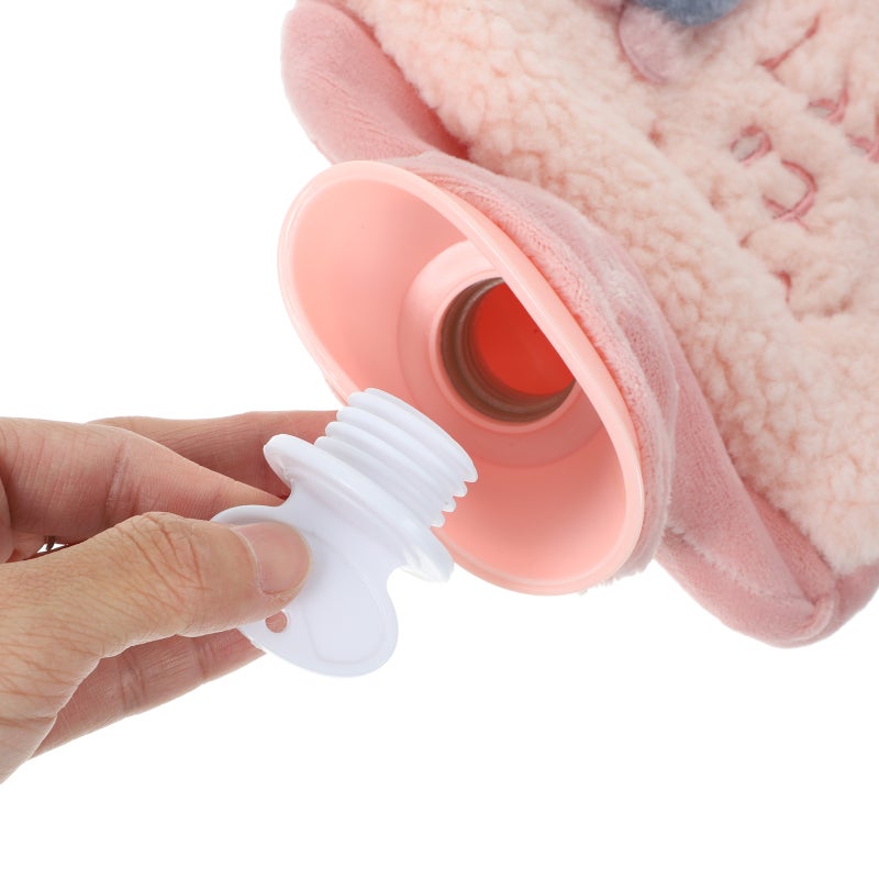 1Pc Plush Hand Warmer Mini Hand Warmer Water Injection Hot Water Bag - Image 2