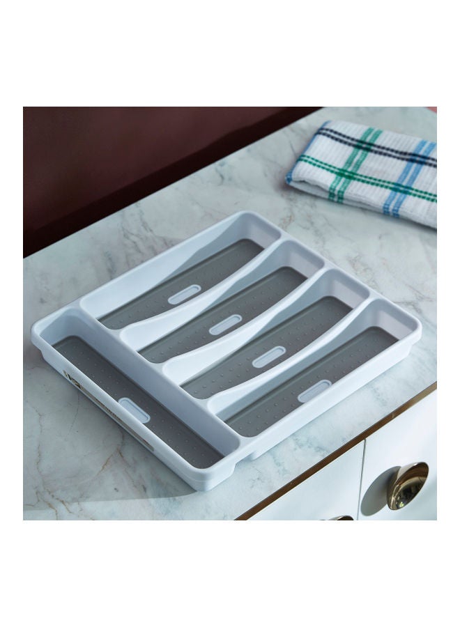 Omega Cutlery Tray White/Grey 32.5x29x4.5cm - Image 2