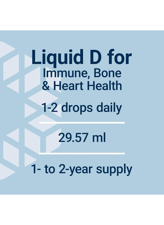 Life Extension - Liquid Vitamin D3 2000 Iu, Unflavored, 1 Fluid Ounce - Image 1