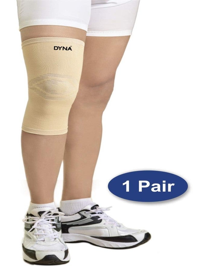 Dyna Knee Cap-Regular-Beige-Pair (Medium(For Knee Circumference of 35-38 cm)) - Image 2