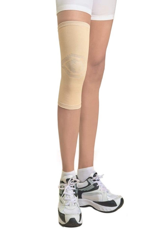 Dyna Knee Cap-Regular-Beige-Pair (Medium(For Knee Circumference of 35-38 cm)) - Image 1