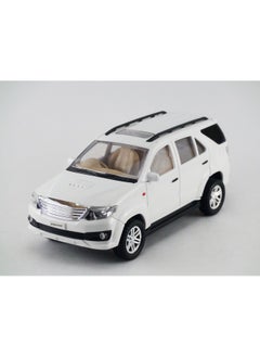 Centy Centy Toys Plastic Fortuner Model Car, Pack Of 1, White, Kid,Adult,Toddler  - Image 1