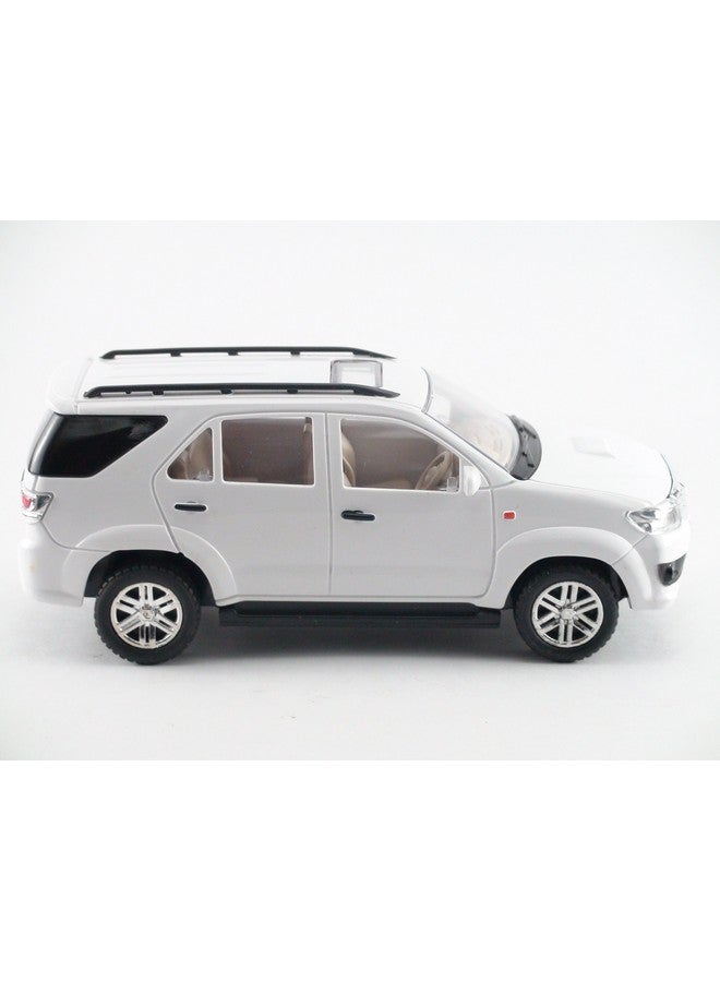 Centy Centy Toys Plastic Fortuner Model Car, Pack Of 1, White, Kid,Adult,Toddler - Image 3