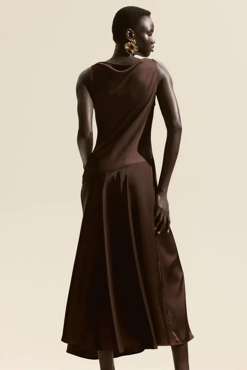 H&M Cowl-neck dress