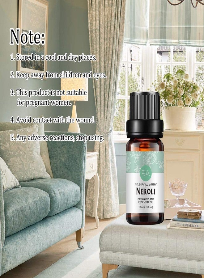 Rainbow Abby Neroli Essential Oil 100% Pure Oganic Plant Natrual Flower Essential Oil for Diffuser Message Skin Care - 10ML - Image 3