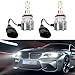 vvag 2PCS 9005HB3 LED Bulbs for Automotive 3800LM 6000K Car LED Headlight Bulb Universal High Beam and Low Beam Car Accessories Plug Play Headlights for Most Cars Trucks SUVs - Image 2