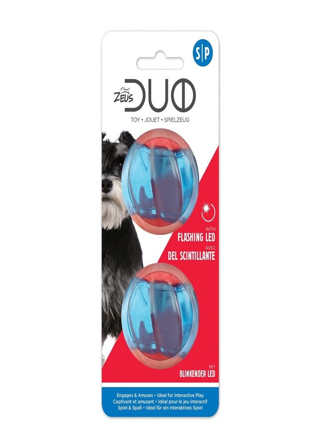 ZEUS Duo Balls with LED, Interactive Dog Toys, Small (96287) - Image 1