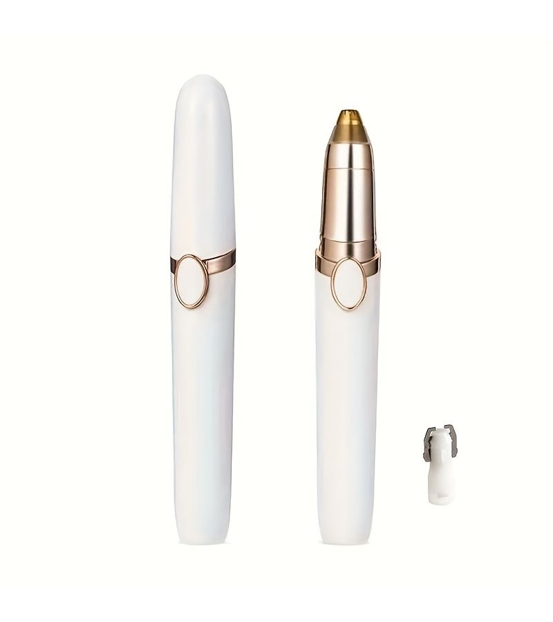 ماسحة شعر الأنف والأذن قابلة لإعادة الشحن عبر USB (لون أسود) مع قطعتين رأس بديل - Image 5