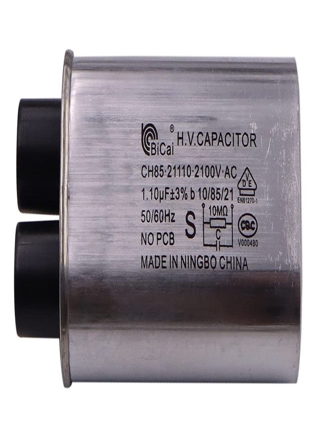 Meter Star Microwave Capacitor Replacement 2100V 1.10uf Compatible with 99% of Household Microwave Oven Brands,Connect Pin 1/4" Standard Terminal - Image 4