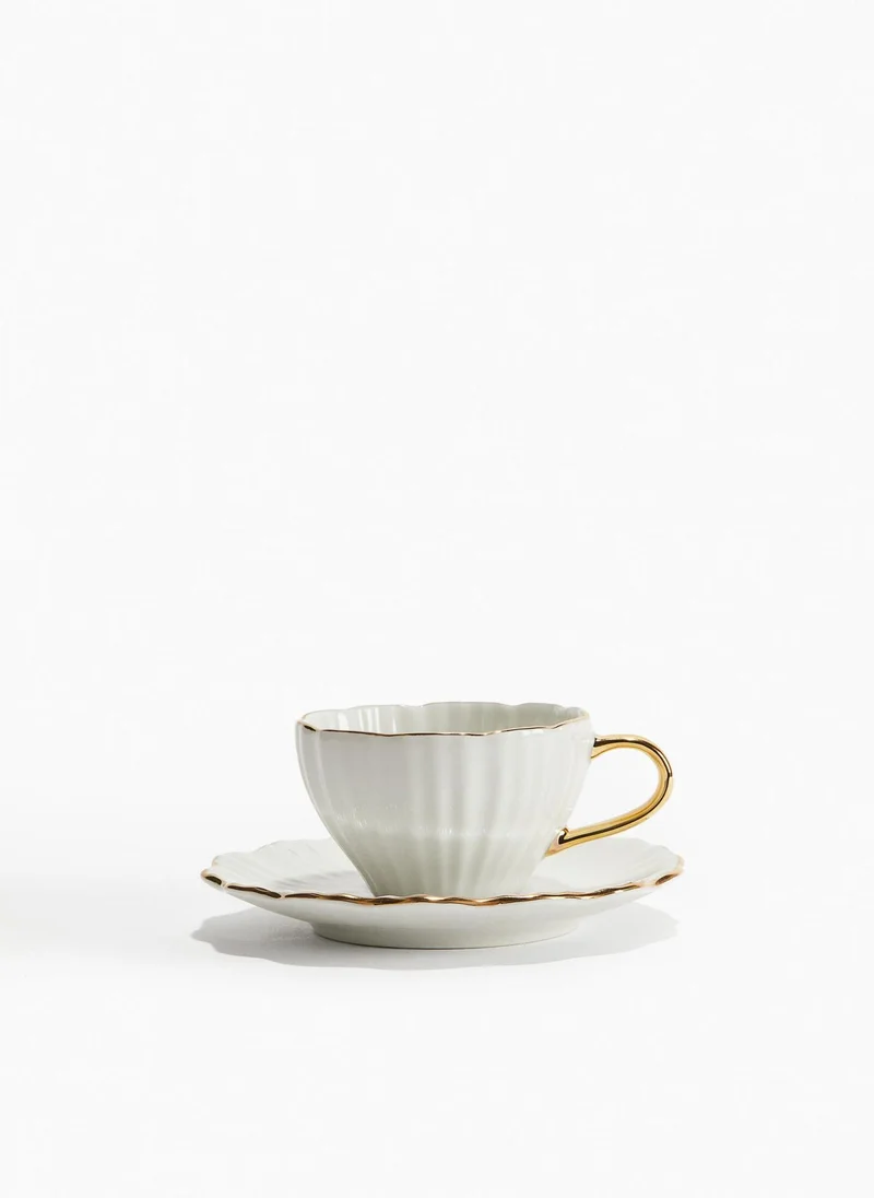 H&M Espresso Cup And Saucer